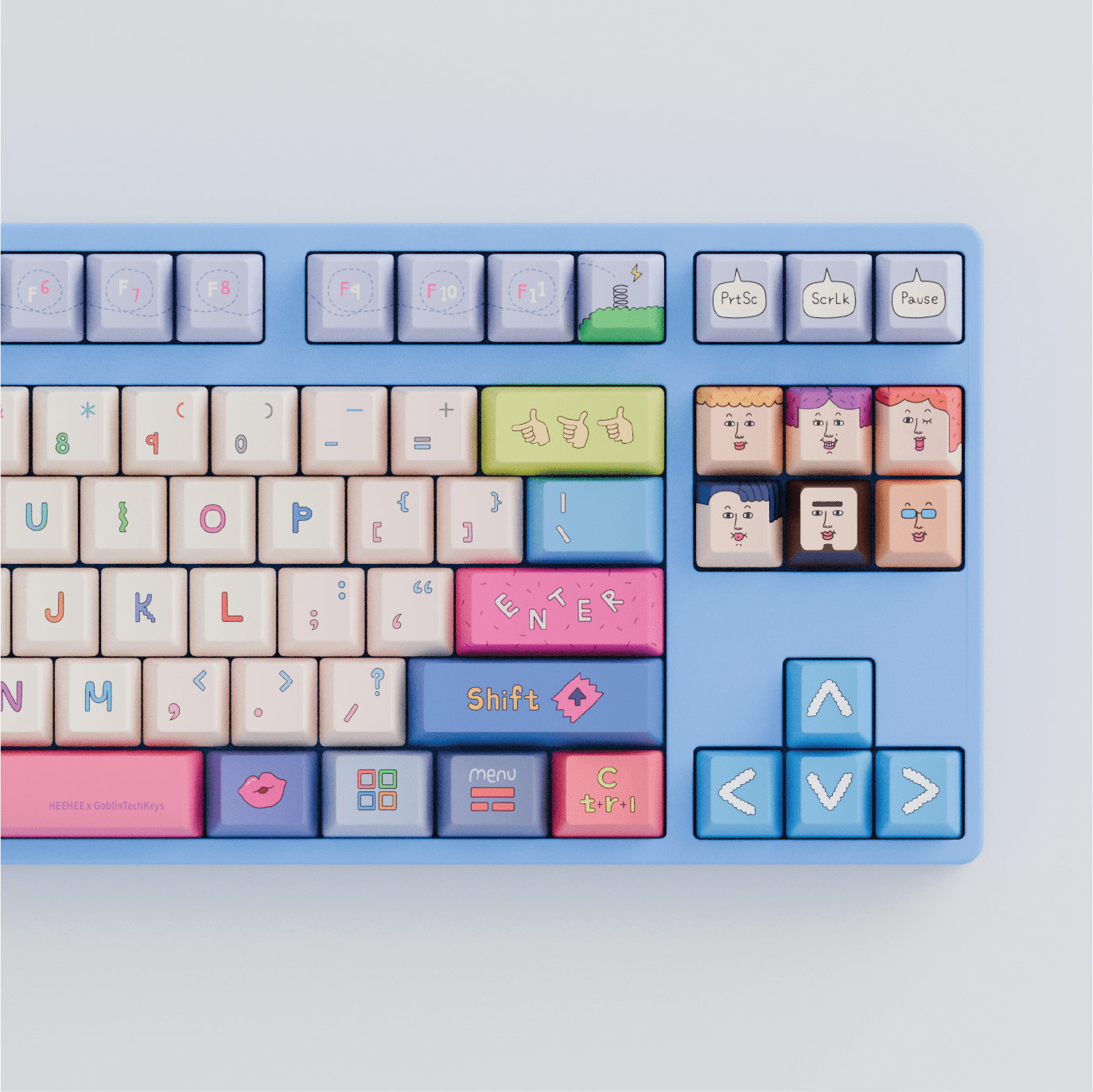 HEEHEE 80% RGB Mechanical Keyboard (Collabs)