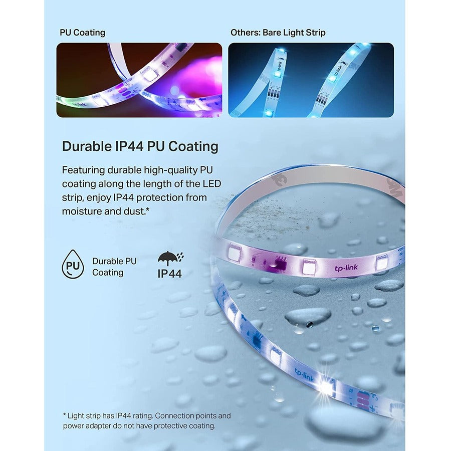 TP-Link Tapo L900-20 - Tapo Smart LED Light Strip 65.6ft (4 Rolls of 16.4ft)