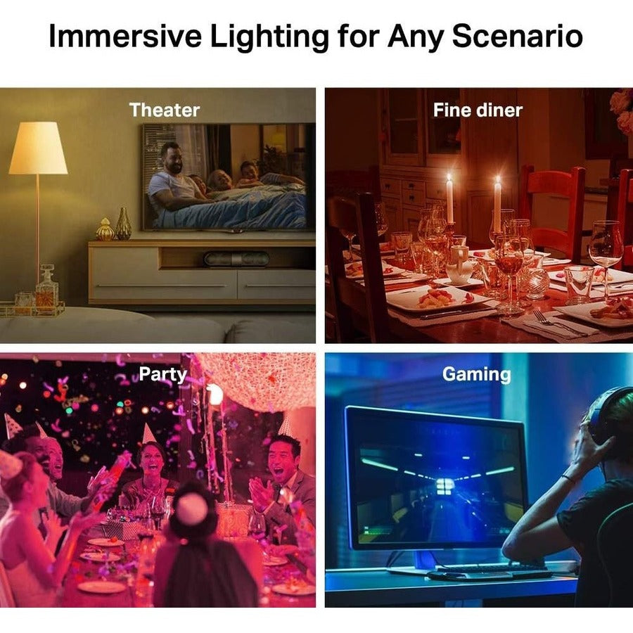 Tapo Smart Wi-Fi Light Bulb, Multicolor