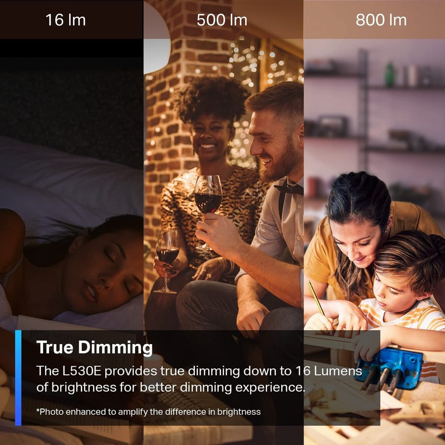 Tapo Smart Wi-Fi Light Bulb, Multicolor