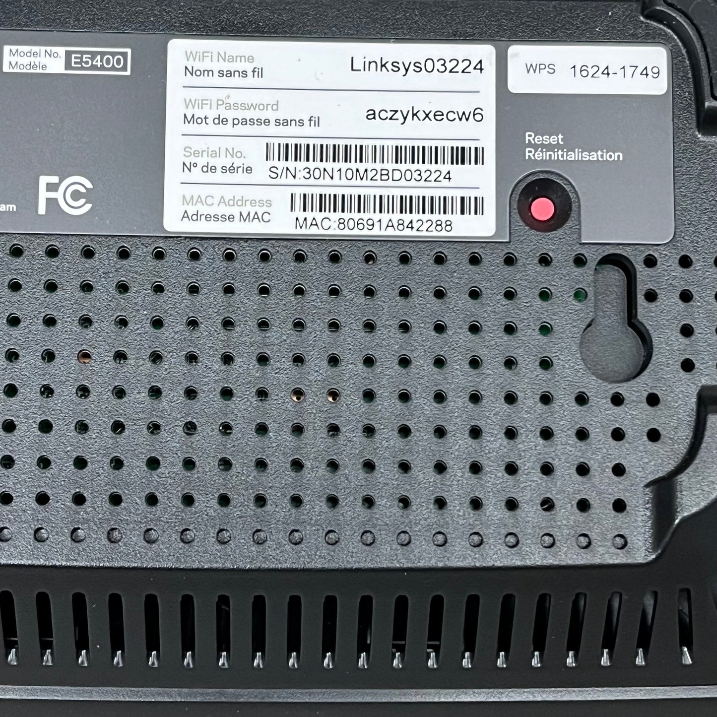 LINKSYS WiFi 5 Router 1,500 Sq. ft Coverage