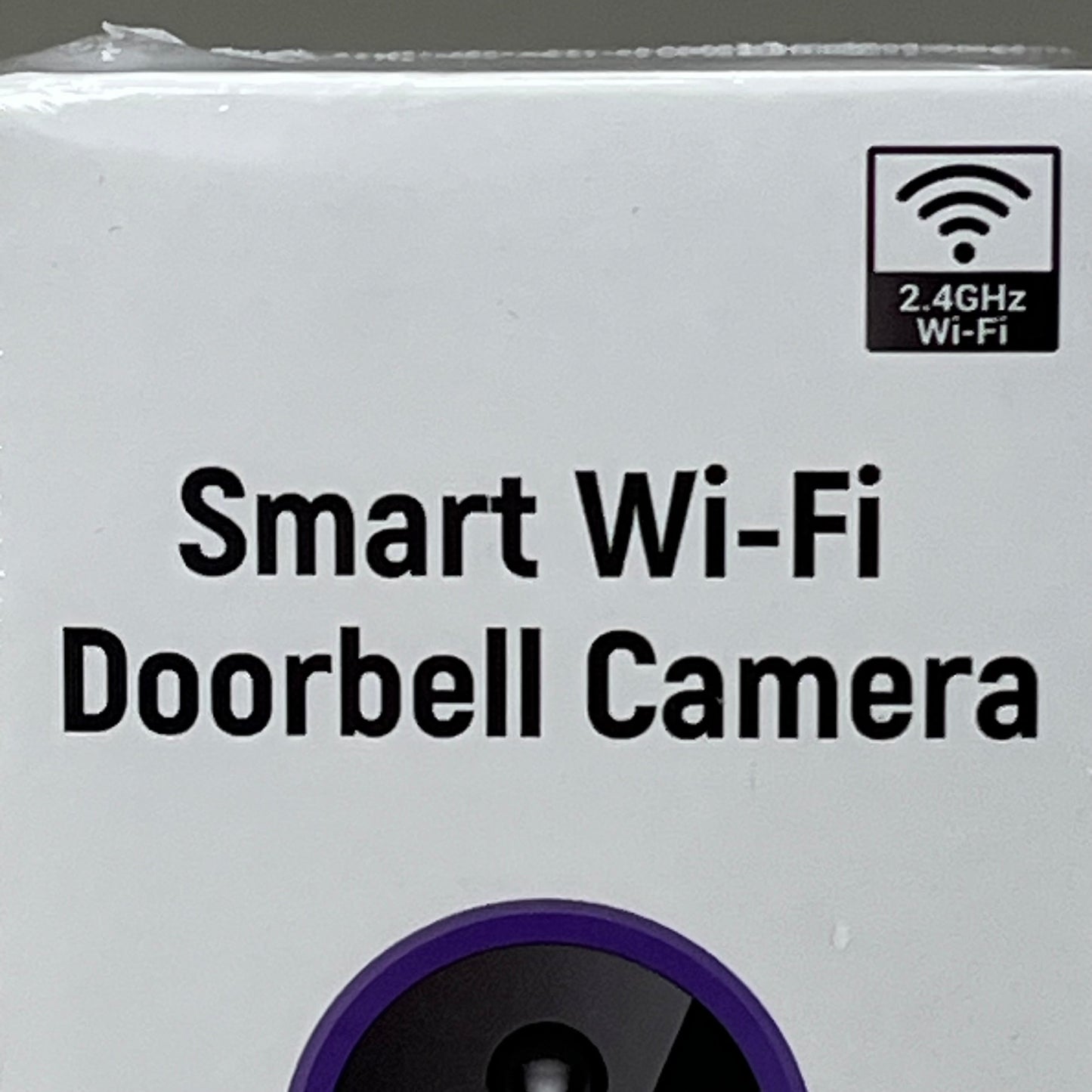 SHENZHEN PUGE ELECTRONICS Wireless Smart 2.4 GHz Wi-Fi Doorbell Camera P50 Black