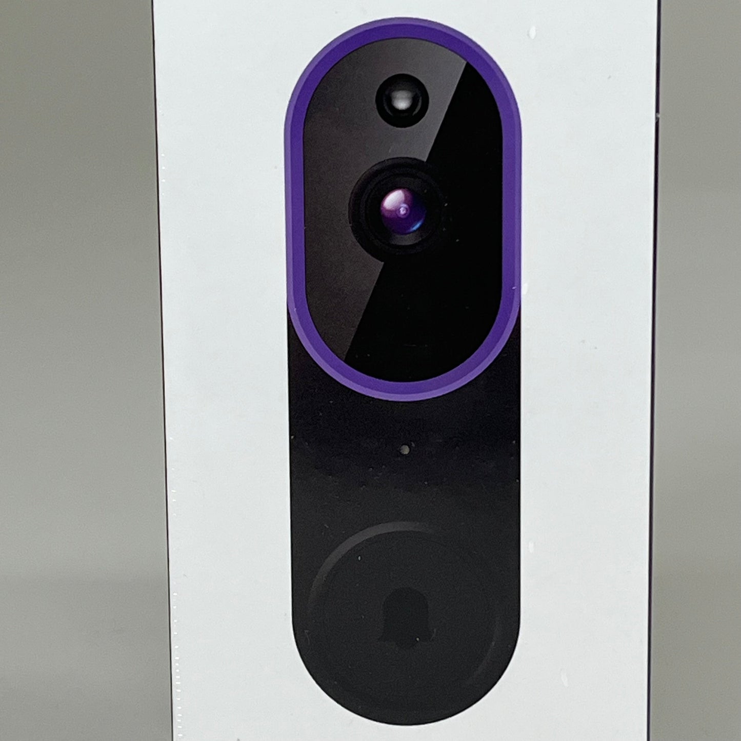 SHENZHEN PUGE ELECTRONICS Wireless Smart 2.4 GHz Wi-Fi Doorbell Camera P50 Black