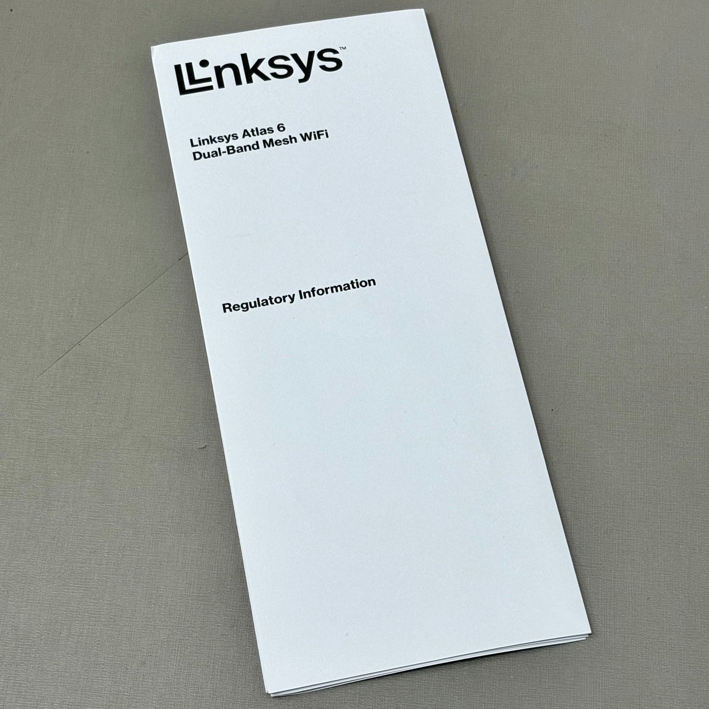 LINKSYS Atlas (2 Pack) Pro 6 Dual Band WiFi Router AX5400 WiFi 6 Router