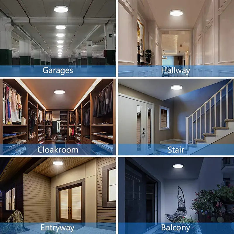 DecorBites™ LED Ceiling Lamp with Radar Motion Sensor | Smart Home Lighting 24W 36W 30cm