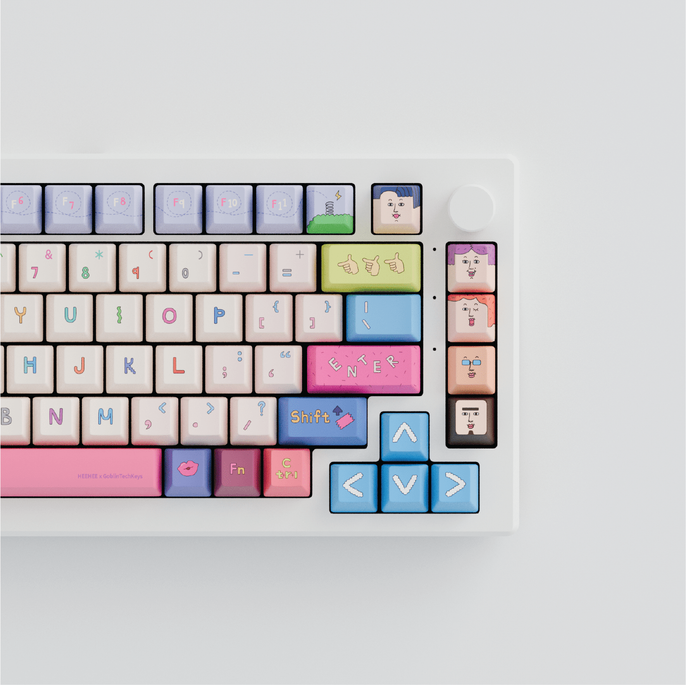HEEHEE 75% RGB Mechanical Keyboard (Collabs)