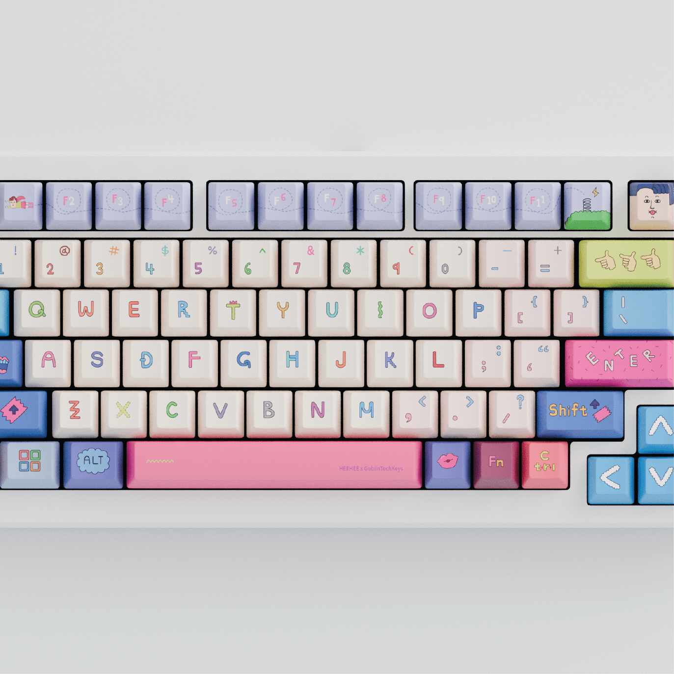 HEEHEE 75% RGB Mechanical Keyboard (Collabs)